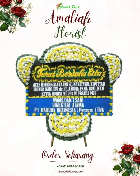 Papan Bunga Duka Ancol